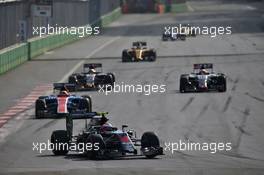 Jenson Button (GBR) McLaren MP4-31. 19.06.2016. Formula 1 World Championship, Rd 8, European Grand Prix, Baku Street Circuit, Azerbaijan, Race Day.