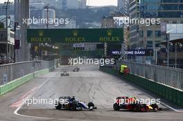 Max Verstappen (NLD) Red Bull Racing RB12. 19.06.2016. Formula 1 World Championship, Rd 8, European Grand Prix, Baku Street Circuit, Azerbaijan, Race Day.