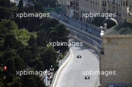 Valtteri Bottas (FIN) Williams FW38. 19.06.2016. Formula 1 World Championship, Rd 8, European Grand Prix, Baku Street Circuit, Azerbaijan, Race Day.