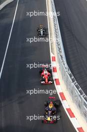 Daniel Ricciardo (AUS) Red Bull Racing RB12. 19.06.2016. Formula 1 World Championship, Rd 8, European Grand Prix, Baku Street Circuit, Azerbaijan, Race Day.