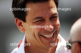 Toto Wolff (GER) Mercedes AMG F1 Shareholder and Executive Director. 18.06.2016. Formula 1 World Championship, Rd 8, European Grand Prix, Baku Street Circuit, Azerbaijan, Qualifying Day.