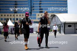 Lewis Hamilton (GBR), Mercedes AMG F1 Team  18.06.2016. Formula 1 World Championship, Rd 8, European Grand Prix, Baku Street Circuit, Azerbaijan, Qualifying Day.
