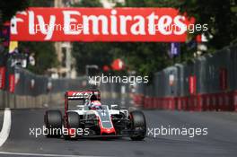 Romain Grosjean (FRA) Haas F1 Team VF-16. 18.06.2016. Formula 1 World Championship, Rd 8, European Grand Prix, Baku Street Circuit, Azerbaijan, Qualifying Day.