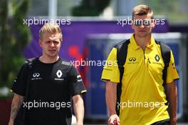 Kevin Magnussen (DEN) Renault Sport F1 Team. 18.06.2016. Formula 1 World Championship, Rd 8, European Grand Prix, Baku Street Circuit, Azerbaijan, Qualifying Day.
