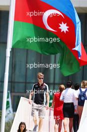 Nico Hulkenberg (GER) Sahara Force India F1. 18.06.2016. Formula 1 World Championship, Rd 8, European Grand Prix, Baku Street Circuit, Azerbaijan, Qualifying Day.