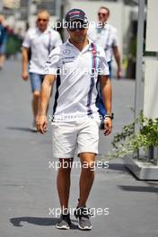 Felipe Massa (BRA) Williams. 19.06.2016. Formula 1 World Championship, Rd 8, European Grand Prix, Baku Street Circuit, Azerbaijan, Race Day.