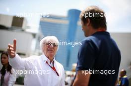 Bernie Ecclestone (GBR). 19.06.2016. Formula 1 World Championship, Rd 8, European Grand Prix, Baku Street Circuit, Azerbaijan, Race Day.