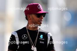 Lewis Hamilton (GBR), Mercedes AMG F1 Team  16.06.2016. Formula 1 World Championship, Rd 8, European Grand Prix, Baku Street Circuit, Azerbaijan, Preparation Day.