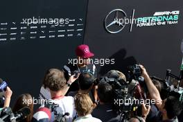 Lewis Hamilton (GBR), Mercedes AMG F1 Team  16.06.2016. Formula 1 World Championship, Rd 8, European Grand Prix, Baku Street Circuit, Azerbaijan, Preparation Day.