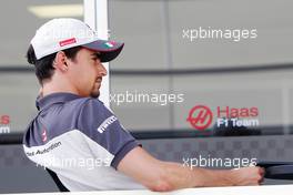 Esteban Gutierrez (MEX) Haas F1 Team. 16.06.2016. Formula 1 World Championship, Rd 8, European Grand Prix, Baku Street Circuit, Azerbaijan, Preparation Day.