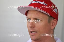 Kimi Raikkonen (FIN) Ferrari. 16.06.2016. Formula 1 World Championship, Rd 8, European Grand Prix, Baku Street Circuit, Azerbaijan, Preparation Day.