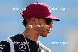 Lewis Hamilton (GBR), Mercedes AMG F1 Team  16.06.2016. Formula 1 World Championship, Rd 8, European Grand Prix, Baku Street Circuit, Azerbaijan, Preparation Day.