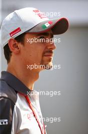 Esteban Gutierrez (MEX) Haas F1 Team. 16.06.2016. Formula 1 World Championship, Rd 8, European Grand Prix, Baku Street Circuit, Azerbaijan, Preparation Day.