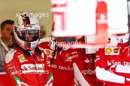 Sebastian Vettel (GER) Ferrari. 08.07.2016. Formula 1 World Championship, Rd 10, British Grand Prix, Silverstone, England, Practice Day.