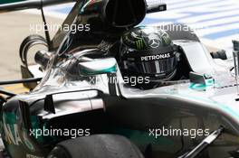 Nico Rosberg (GER) Mercedes AMG F1 W07 Hybrid. 08.07.2016. Formula 1 World Championship, Rd 10, British Grand Prix, Silverstone, England, Practice Day.