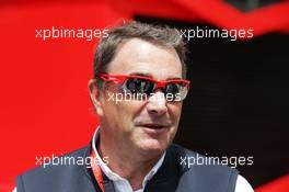 Nigel Mansell (GBR). 08.07.2016. Formula 1 World Championship, Rd 10, British Grand Prix, Silverstone, England, Practice Day.