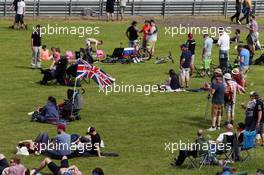 Fans. 08.07.2016. Formula 1 World Championship, Rd 10, British Grand Prix, Silverstone, England, Practice Day.