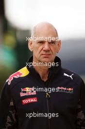 Adrian Newey (GBR) Red Bull Racing Chief Technical Officer. 08.07.2016. Formula 1 World Championship, Rd 10, British Grand Prix, Silverstone, England, Practice Day.