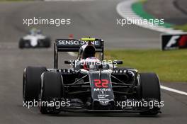 Jenson Button (GBR) McLaren MP4-31. 08.07.2016. Formula 1 World Championship, Rd 10, British Grand Prix, Silverstone, England, Practice Day.