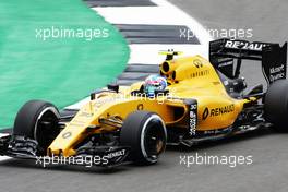 Jolyon Palmer (GBR) Renault Sport F1 Team RS16. 08.07.2016. Formula 1 World Championship, Rd 10, British Grand Prix, Silverstone, England, Practice Day.