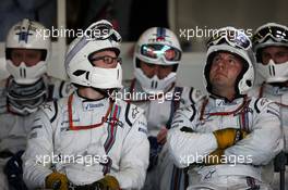 Williams mechanics. 10.07.2016. Formula 1 World Championship, Rd 10, British Grand Prix, Silverstone, England, Race Day.
