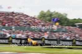 Kevin Magnussen (DEN) Renault Sport F1 Team RS16. 10.07.2016. Formula 1 World Championship, Rd 10, British Grand Prix, Silverstone, England, Race Day.