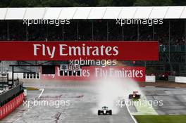 Lewis Hamilton (GBR) Mercedes AMG F1 W07 Hybrid. 10.07.2016. Formula 1 World Championship, Rd 10, British Grand Prix, Silverstone, England, Race Day.