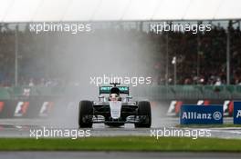 Lewis Hamilton (GBR) Mercedes AMG F1 W07 Hybrid. 10.07.2016. Formula 1 World Championship, Rd 10, British Grand Prix, Silverstone, England, Race Day.