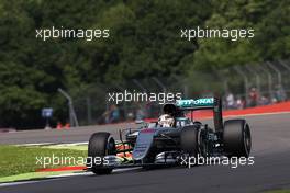 Lewis Hamilton (GBR) Mercedes AMG F1 W07 Hybrid. 10.07.2016. Formula 1 World Championship, Rd 10, British Grand Prix, Silverstone, England, Race Day.