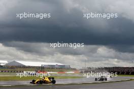 Kevin Magnussen (DEN) Renault Sport F1 Team RS16. 10.07.2016. Formula 1 World Championship, Rd 10, British Grand Prix, Silverstone, England, Race Day.