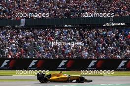 Kevin Magnussen (DEN) Renault Sport F1 Team RS16. 10.07.2016. Formula 1 World Championship, Rd 10, British Grand Prix, Silverstone, England, Race Day.