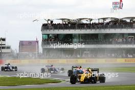 Jolyon Palmer (GBR) Renault Sport F1 Team RS16. 10.07.2016. Formula 1 World Championship, Rd 10, British Grand Prix, Silverstone, England, Race Day.
