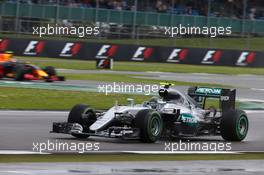 Nico Rosberg (GER) Mercedes AMG Petronas F1 W07. 10.07.2016. Formula 1 World Championship, Rd 10, British Grand Prix, Silverstone, England, Race Day.