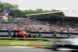 Max Verstappen (NLD) Red Bull Racing RB12. 10.07.2016. Formula 1 World Championship, Rd 10, British Grand Prix, Silverstone, England, Race Day.