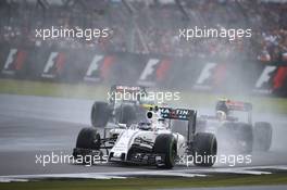 Valtteri Bottas (FIN) Williams Martini Racing FW38. 10.07.2016. Formula 1 World Championship, Rd 10, British Grand Prix, Silverstone, England, Race Day.