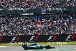 Lewis Hamilton (GBR) Mercedes AMG F1 W07 Hybrid. 10.07.2016. Formula 1 World Championship, Rd 10, British Grand Prix, Silverstone, England, Race Day.