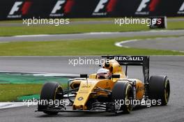 Kevin Magnussen (DEN) Renault Sport F1 Team RS16. 09.07.2016. Formula 1 World Championship, Rd 10, British Grand Prix, Silverstone, England, Qualifying Day.