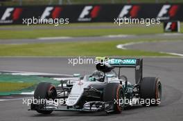 Nico Rosberg (GER) Mercedes AMG F1 W07 Hybrid. 09.07.2016. Formula 1 World Championship, Rd 10, British Grand Prix, Silverstone, England, Qualifying Day.