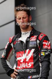 Romain Grosjean (FRA) Haas F1 Team. 09.07.2016. Formula 1 World Championship, Rd 10, British Grand Prix, Silverstone, England, Qualifying Day.