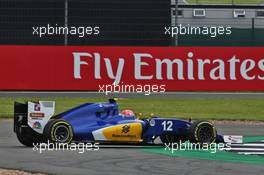Felipe Nasr (BRA) Sauber C35. 09.07.2016. Formula 1 World Championship, Rd 10, British Grand Prix, Silverstone, England, Qualifying Day.