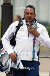 Michael Caines (GBR) Williams Celebrity Chef. 09.07.2016. Formula 1 World Championship, Rd 10, British Grand Prix, Silverstone, England, Qualifying Day.