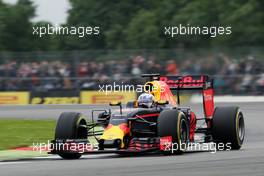 Daniel Ricciardo (AUS) Red Bull Racing RB12. 09.07.2016. Formula 1 World Championship, Rd 10, British Grand Prix, Silverstone, England, Qualifying Day.