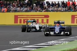 Felipe Nasr (BRA) Sauber C35. 09.07.2016. Formula 1 World Championship, Rd 10, British Grand Prix, Silverstone, England, Qualifying Day.