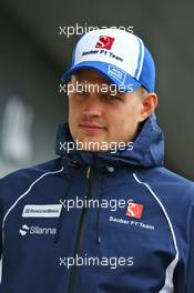 Marcus Ericsson (SWE) Sauber F1 Team. 10.07.2016. Formula 1 World Championship, Rd 10, British Grand Prix, Silverstone, England, Race Day.