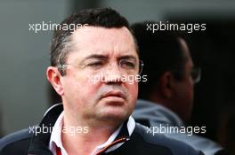 Eric Boullier (FRA) McLaren Racing Director. 10.07.2016. Formula 1 World Championship, Rd 10, British Grand Prix, Silverstone, England, Race Day.