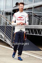 Daniil Kvyat (RUS) Scuderia Toro Rosso. 07.07.2016. Formula 1 World Championship, Rd 10, British Grand Prix, Silverstone, England, Preparation Day.
