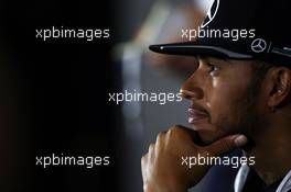 Lewis Hamilton (GBR) Mercedes AMG F1 in the FIA Press Conference. 07.07.2016. Formula 1 World Championship, Rd 10, British Grand Prix, Silverstone, England, Preparation Day.