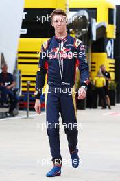 Daniil Kvyat (RUS) Scuderia Toro Rosso. 07.07.2016. Formula 1 World Championship, Rd 10, British Grand Prix, Silverstone, England, Preparation Day.