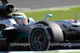 Lewis Hamilton (GBR) Mercedes AMG F1 W07 Hybrid. 29.07.2016. Formula 1 World Championship, Rd 12, German Grand Prix, Hockenheim, Germany, Practice Day.