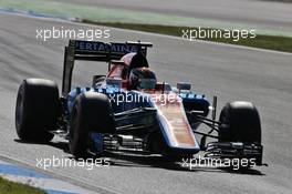 Pascal Wehrlein (GER) Manor Racing MRT05. 29.07.2016. Formula 1 World Championship, Rd 12, German Grand Prix, Hockenheim, Germany, Practice Day.
